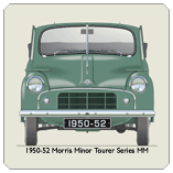 Morris Minor Tourer Series MM 1950-52 Coaster 2